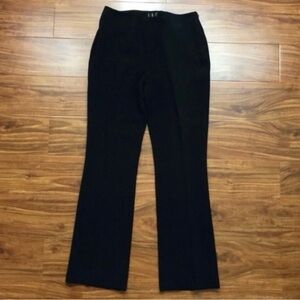 INC Women's Black High Waist Bootcut Trouser Size 2P Career Classic Minimalist